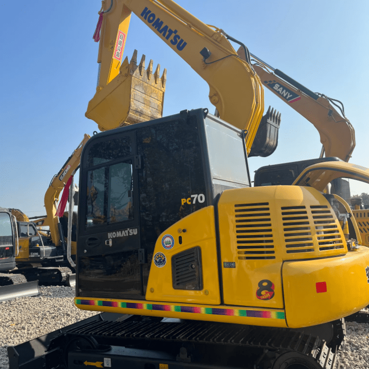 2024 Komatsu PC70-8 Used Excavator for Sale | 7 Ton | 300 Hours | Japan Origin