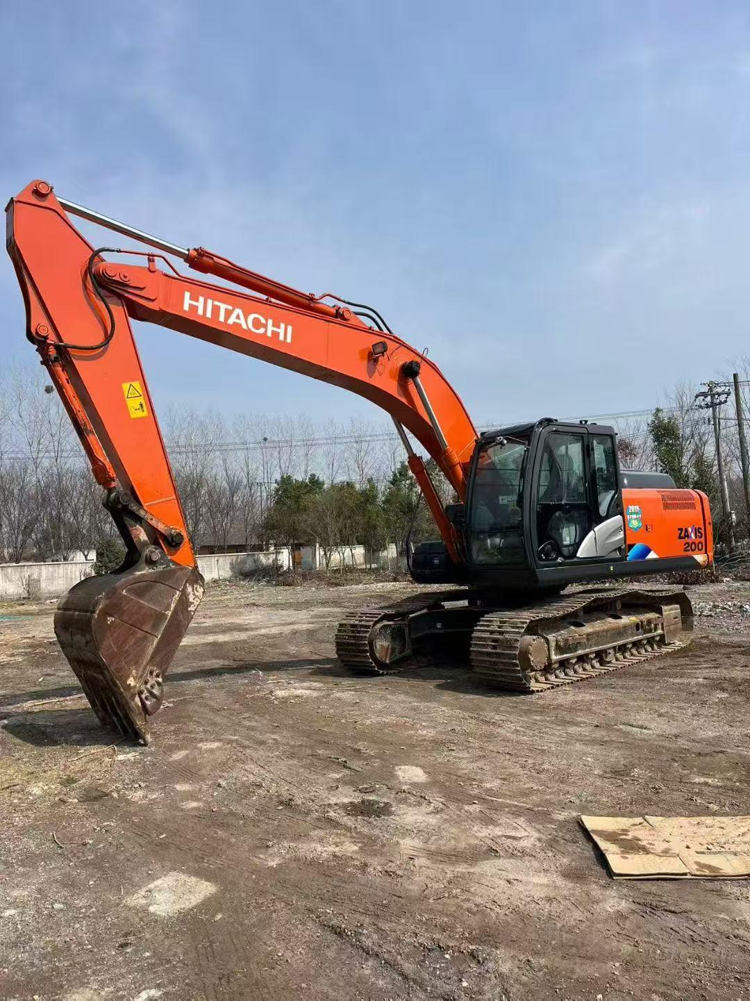 Used Hitachi ZX200-5A Excavator | Japanese-Origin Second Hand Crawler Excavator for Sale