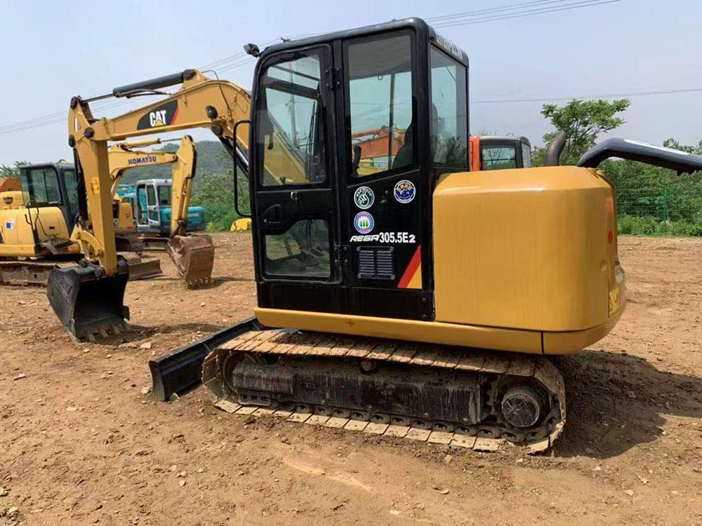 2024 CAT 305.5E Compact Used Excavator 5.5 Ton Mini Crawler for Sale