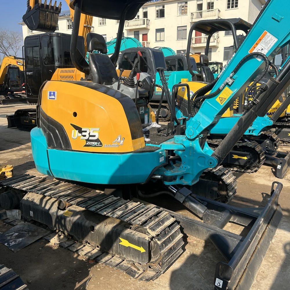 used Kubota U35 excavator