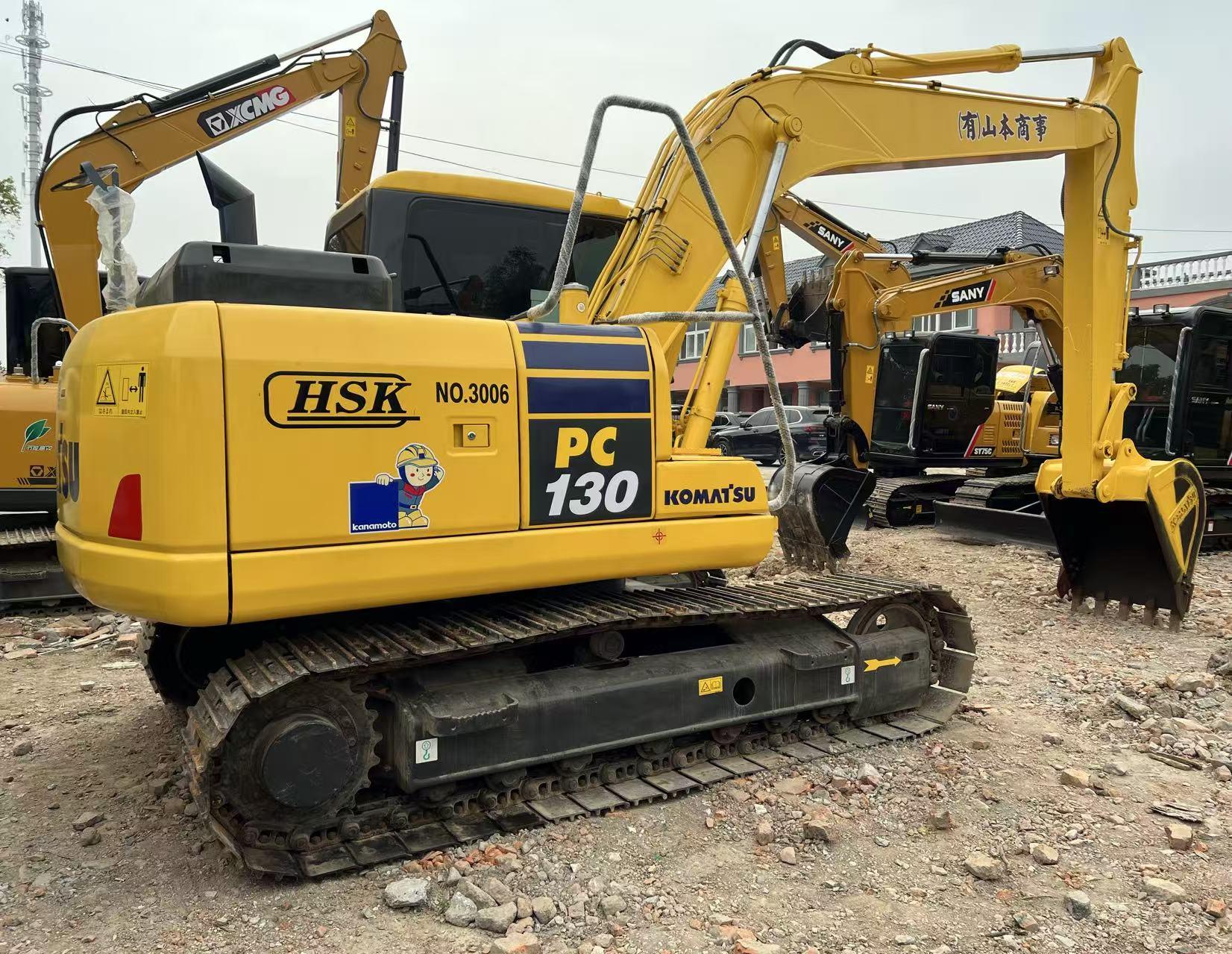 used Komatsu PC130 excavator