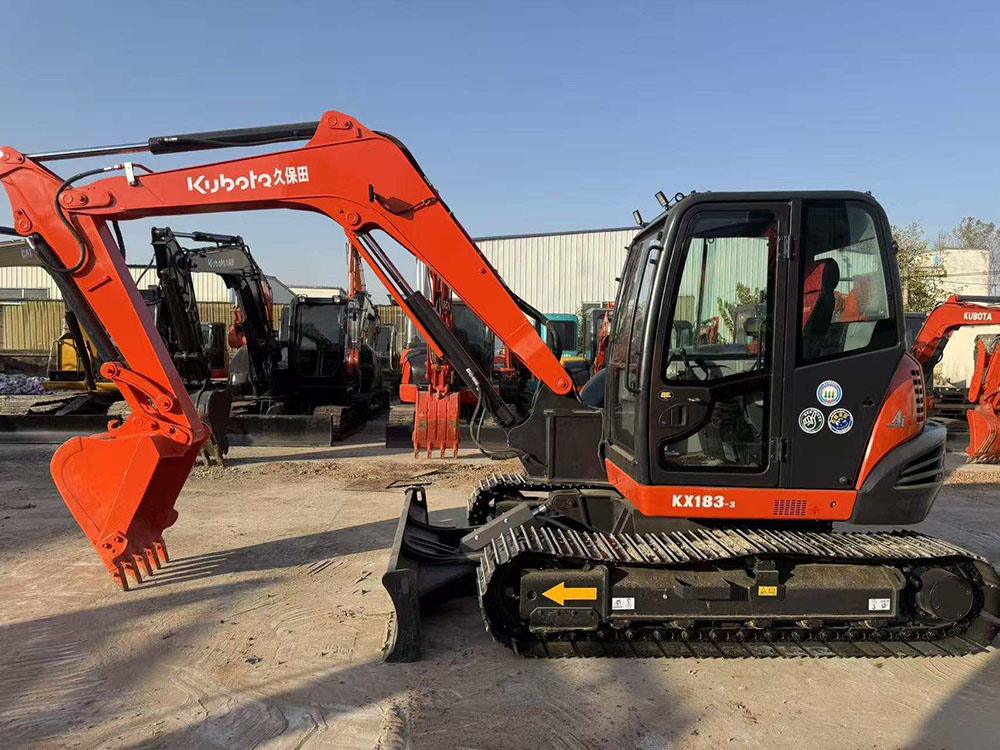2020 Kubota KX183 Used Excavator 8 Ton Crawler for Sale