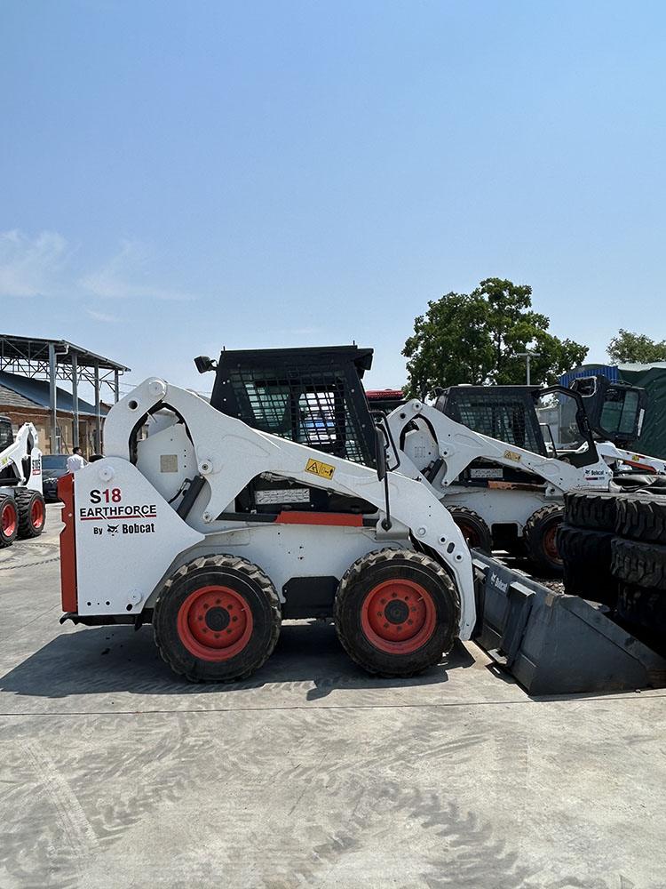 Used Bobcat S18 Skid Steer, 49HP, 894kg ROC, Kubota Engine